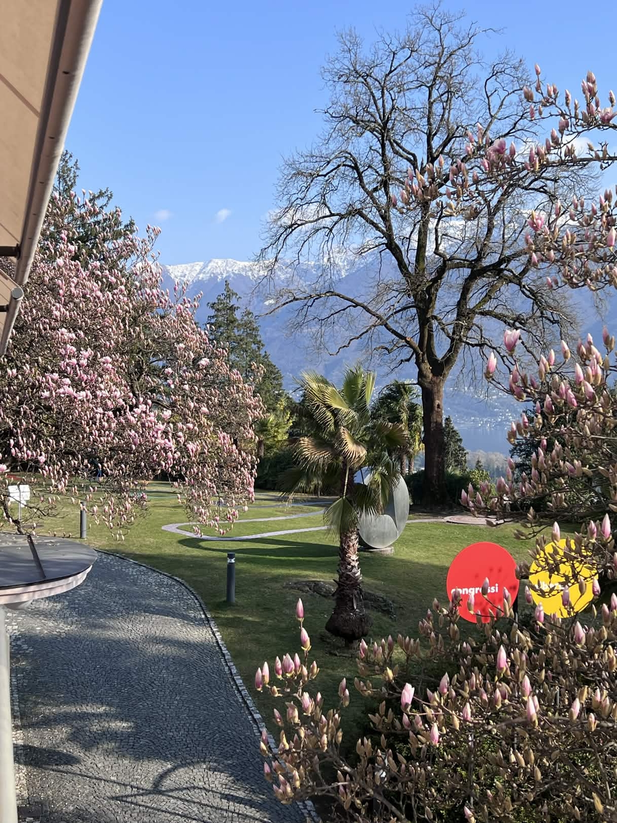 Monte Verità in bloom during AlpCHI 2026